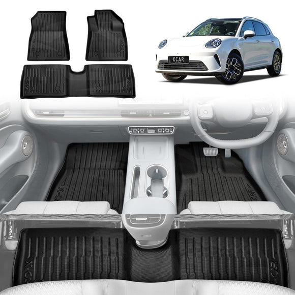 3D Floor Mats for GWM Ora 5 2026-Onwards All-Weather Car Liners