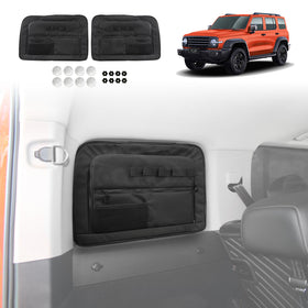 Port Window Storage Bags for GWM Tank 300 Tank300 2023-Onwards Car Trunk Boot Hanging Organizer Car Accessories Set of 2