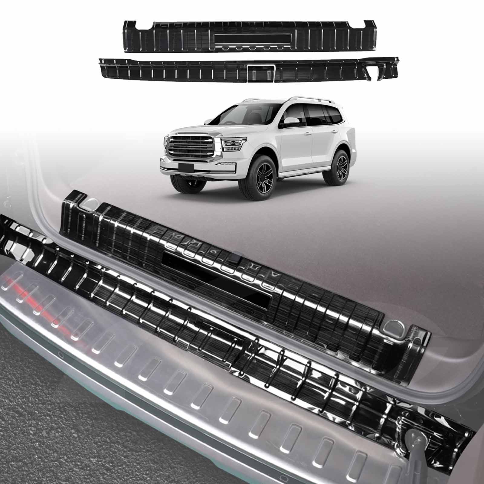 Rear Bumper Guard for GWM Tank 500 2024-Onwards Boot Trunk Step Panel ...