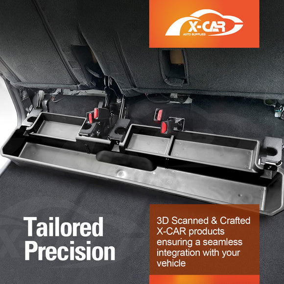 Rear Under Seat Storage Box for GWM Cannon Ultra/Lux/Vanta/XSR/Cannon-X 2021-Onwards Organizer Tray Car Interior Accessories