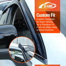 WeatherShields for GWM Haval Jolion 2021-Onwards Deflectors Window Sun Visor-5