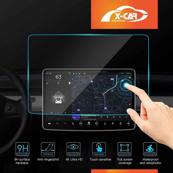 Tesla Model 3 Highland 2023-Onwards Screen Protector Touchscreen 9H Tempered Glass Anti-Scratch