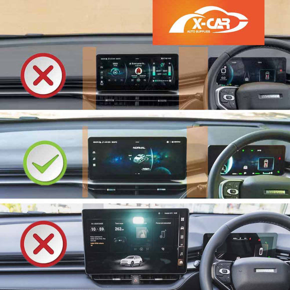 Tempered Glass Dash Center Console Screen Protector for GWM Haval H6 & H6 GT Ultra 2021-2025