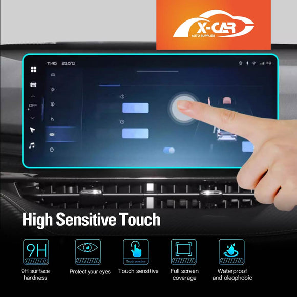 Tempered Glass Dash Center Console Screen Protector for GWM Haval H6 & H6 GT Ultra 2021-2025