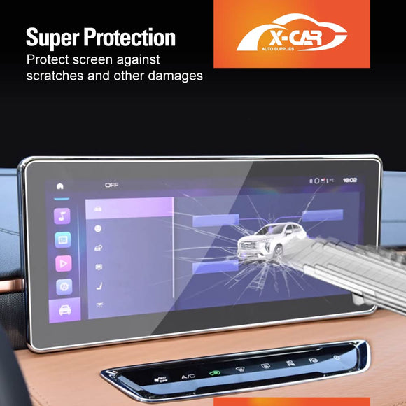 GWM Haval Jolion 2024-Onwards 12.3'' Tempered Glass Dash Screen Center Console Screen Protector