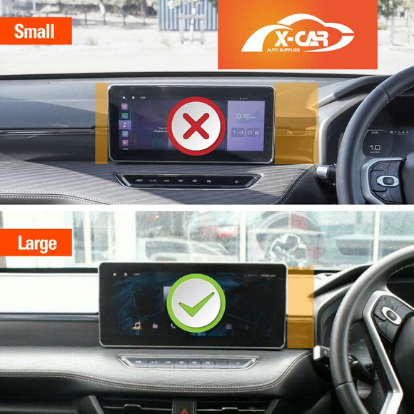 GWM Haval Jolion 2024-Onwards 12.3'' Tempered Glass Dash Screen Center Console Screen Protector