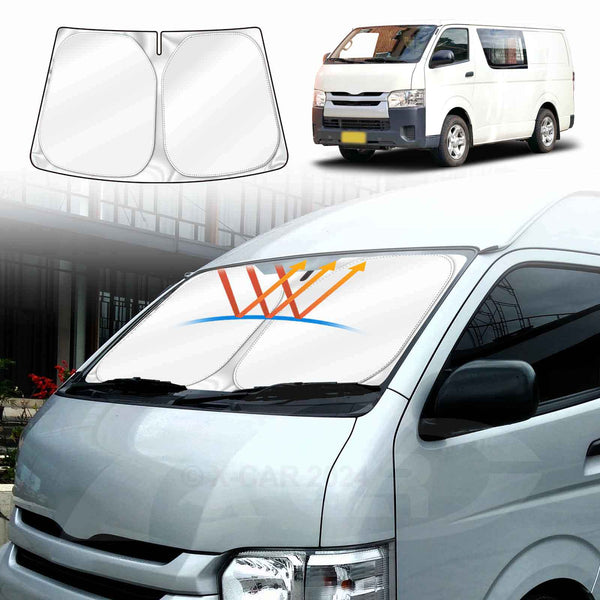 WindScreen Sun Shade For Toyota HiAce Van 2015-2019