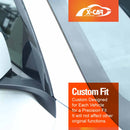 WeatherShields For Tesla Model 3 2017-2023 Car Weather Shields Wind Deflectors Sun Visors-2