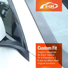 WeatherShields For Tesla Model 3 2017-2023 Car Weather Shields Wind Deflectors Sun Visors - 0