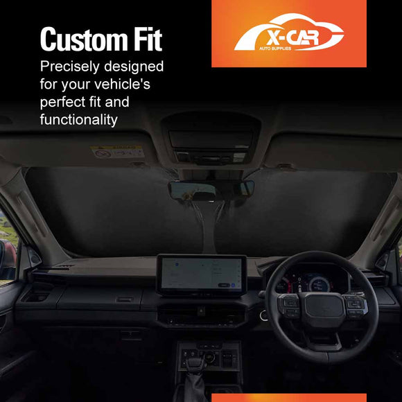 WindScreen Sun Shade for Toyota Hilux 2025-Onwards