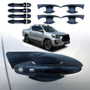 Door Handles Bowl Inserts Cover for Toyota Hilux 2015-2025 Smart Keyless-1