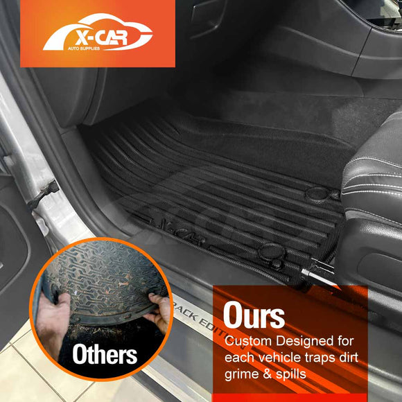 3D Floor Mats for Holden Caprice WN 2013-2017 All-Weather Car Liners