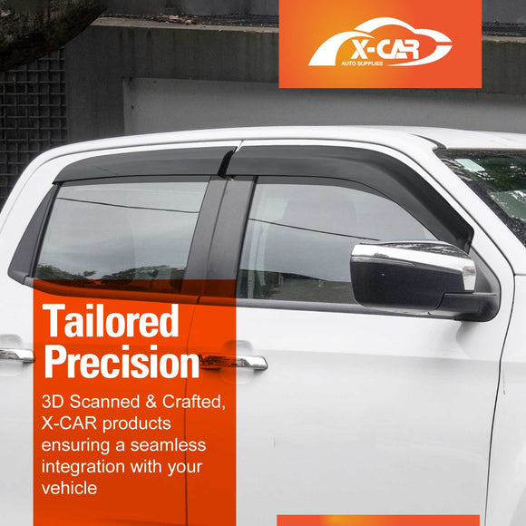 Weathershields for Holden Colorado RG 2012-2020 Car Weather Shields Wind Deflectors Sun Visors