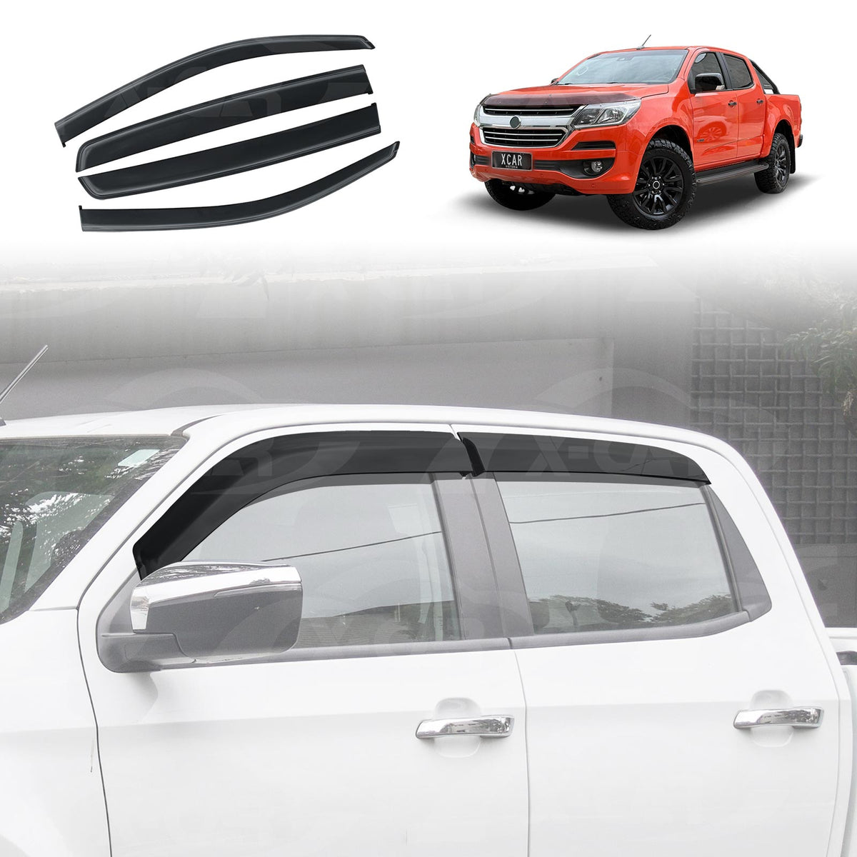 Car Window Weather Shields | Weathershields for Cars | X-CAR