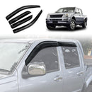 Weathershields for Holden Rodeo 2003-2008 RA Series Dual Cab Car Weather Shields Wind Deflectors Sun Visors-1