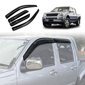 Weathershields for Holden Rodeo 2003-2008 RA Series Dual Cab Car Weather Shields Wind Deflectors Sun Visors