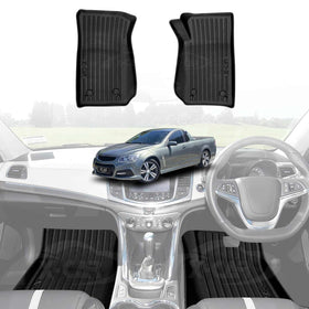 3D Floor Mats for Holden UTE VF Series Singel Cab 2013-2017 All-Weather Car Liners