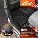 3D Floor Mats for Holden Colorado 7 2012-2016 All-Weather Car Liners-2
