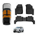 3D Floor Mats for Holden Colorado 7 2012-2016 All-Weather Car Liners-6