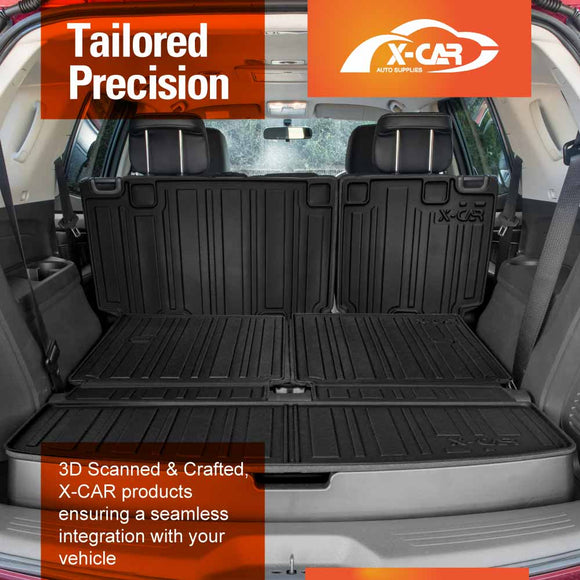 Boot Liners/ Back Seat Protector for Holden Colorado 7 2012-2016 Trunk Cargo Mats