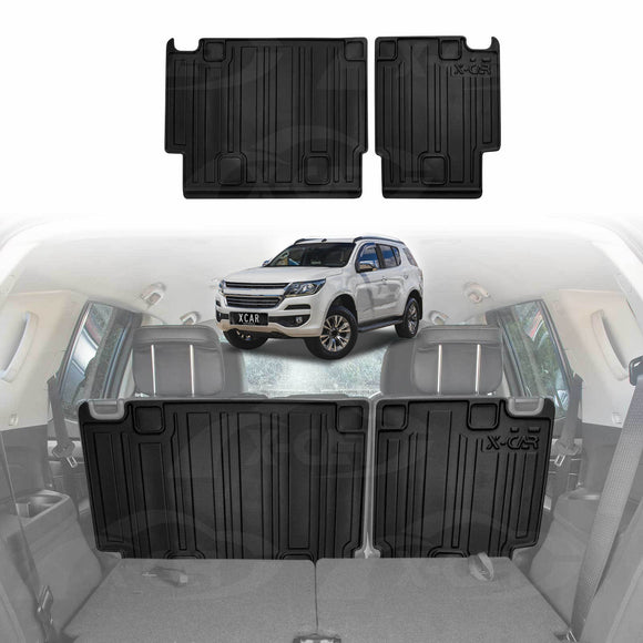 Boot Liners/ Back Seat Protector for Holden Trailblazer 2016-2022 Trunk Cargo Mats