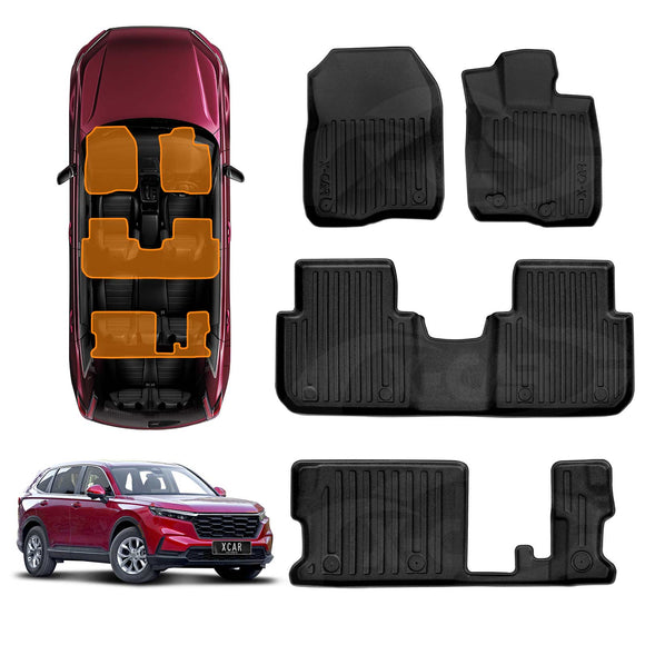 3D Floor Mats for Honda CRV CR-V 2023-Onwards All-Weather Liners