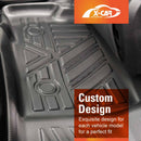 3D Floor Mats for Honda Civic 11th 2021-2024 All-Weather Car Liners-4