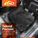 3D Floor Mats for Honda City Auto 2014-2020 All-Weather Car Liners-2