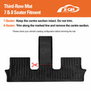 3D Floor Mats for Hyundai Palisade LX3 2026-Onwards All-Weather Car Liners-3