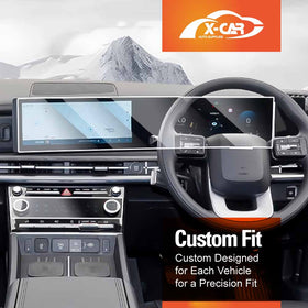 Screen Protector for Hyundai SantaFe Santa Fe 6/7 Seater 2024-Onwards Navigation and Dashbord Touchscreen - 0