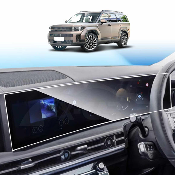 Screen Protector for Hyundai SantaFe Santa Fe 6/7 Seater 2024-Onwards Navigation and Dashbord Touchscreen