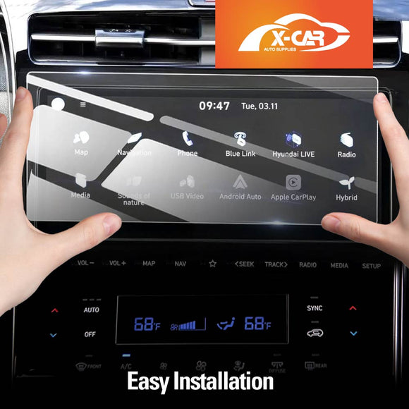 Tempered Glass Screen Protector for Hyundai Tucson 2021-Onwards Touchscreen Cover