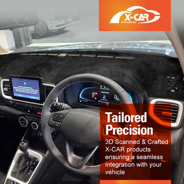Dash Mat for Hyundai Venue 2019-Onwards Non-Slip Microfiber Dashboard Pad Interior Accessories - 0