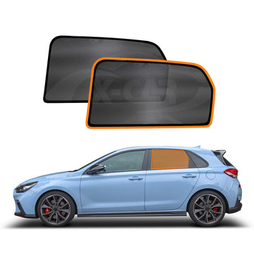 Rear Window Sun Shades for Hyundai i30 Hatchback 2018-Onwards