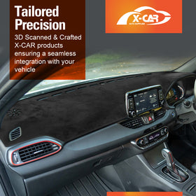 Dash Mat for Hyundai i30 Hatchback 2018-Onwards Non-Slip Microfiber Dashboard Pad Interior Accessories - 0