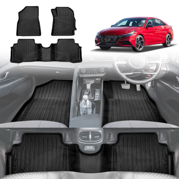3D Floor Mats for Hyundai i30 Sedan 2020-Onwards All-Weather Car Liners