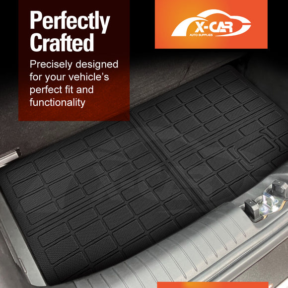 Boot Liner/ Back Seat Protector for Hyundai INSTER 2024-Onwards All Weather Cargo Mats