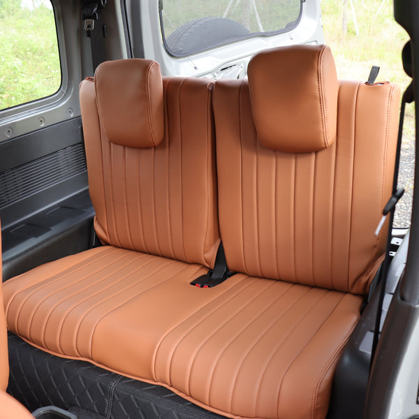 Seat Covers for Suzuki Jimny 3-Door 2018-2025 Premium Vintage PU Leather