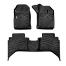 3D Floor Mats for ISUZU D-MAX DMAX Dual Cab 2012-2016 All-Weather Car Liners-12