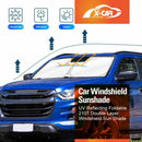 WindScreen Sun Shade for ISUZU D-MAX DMAX Dual Cab 2020-Onwards Sun Visor Protector-9