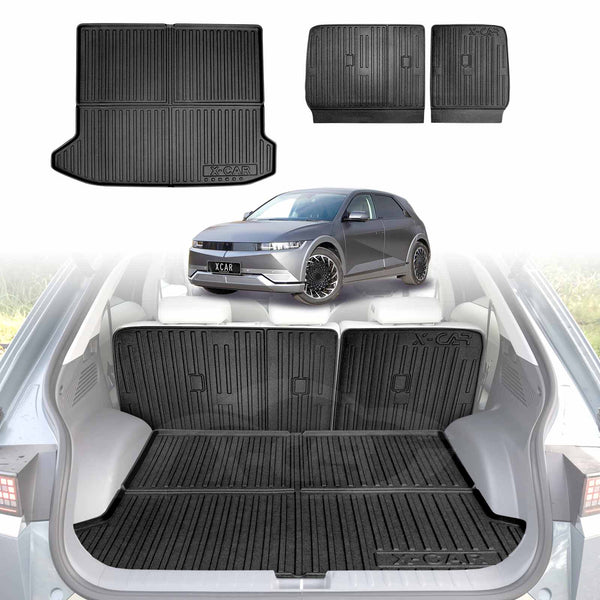 Boot Liner / Back Seats Protectors for Hyundai IONIQ 5 2021-2025 All-Weather Trunk Cargo Mat