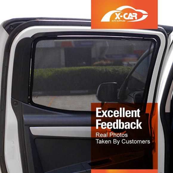 Rear Window Sun Shades for Isuzu D-MAX DMAX 2012-2020