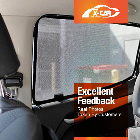 Rear Window Sun Shades for Isuzu D-MAX DMAX 2012-2020