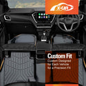 3D All-Weather Floor Mats for ISUZU D-MAX DMAX Dual Cab 2020-2024