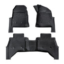 3D Floor Mats for ISUZU D-MAX DMAX Dual Cab 2020-Onwards All-Weather Car Liners-13