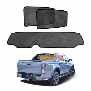 Window Sun Shades for ISUZU D-MAX DMAX Dual Cab 2020-Onwards