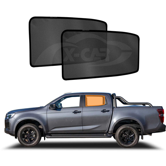 Window Sun Shades for ISUZU D-MAX DMAX Dual Cab 2020-Onwards