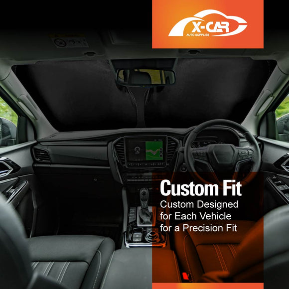 WindScreen Sun Shade For Isuzu MU-X MUX 2022-Onwards WindShield Blind