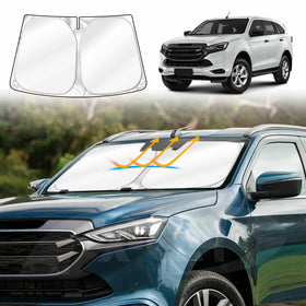 WindScreen Sun Shade For Isuzu MU-X MUX 2022-Onwards WindShield Blind