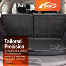 Boot Liners/ Back Seat Protector for Holden Colorado 7 2012-2016 Trunk Cargo Mats-4